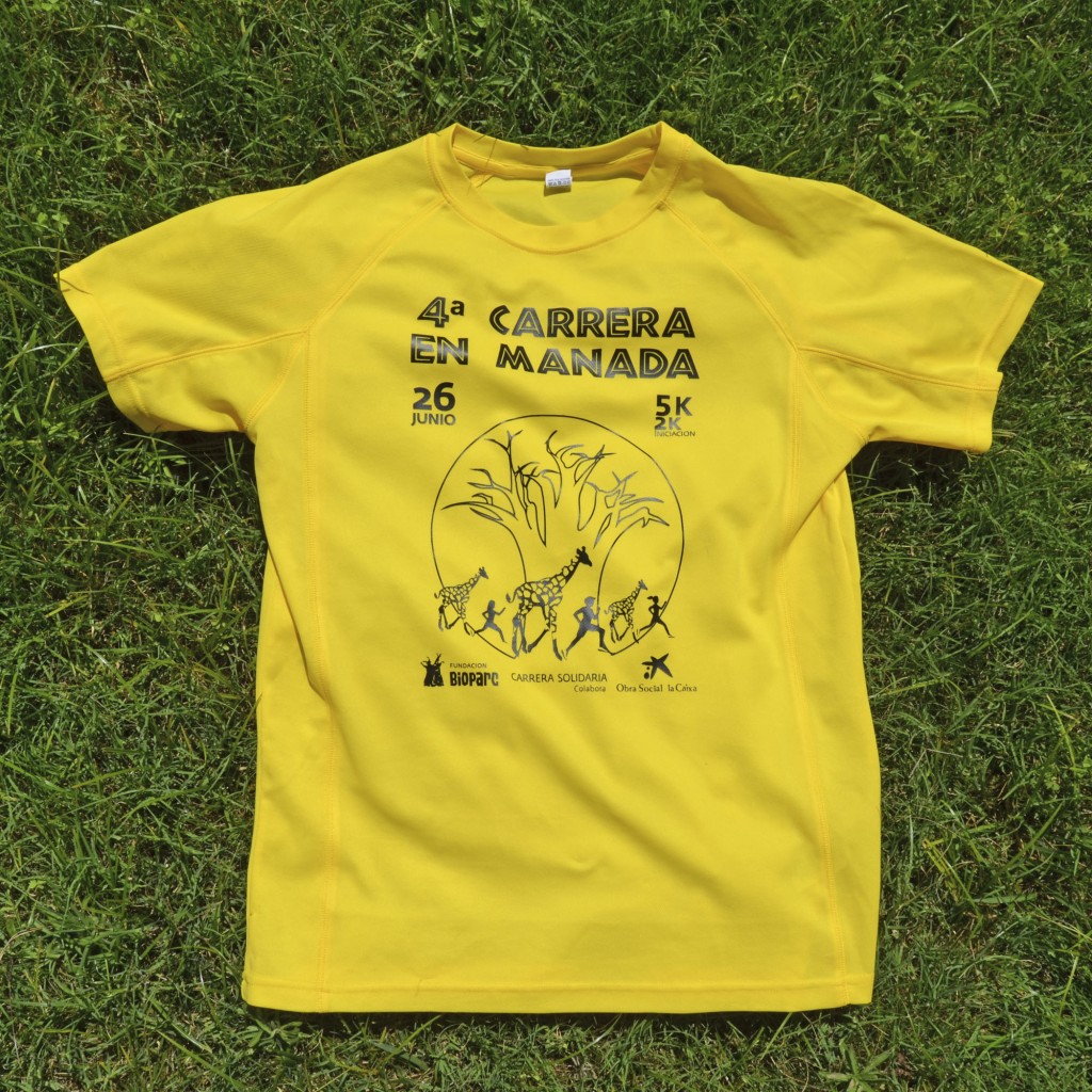 Camiseta 4ª Carrera en Manada BIOPARC Valencia web