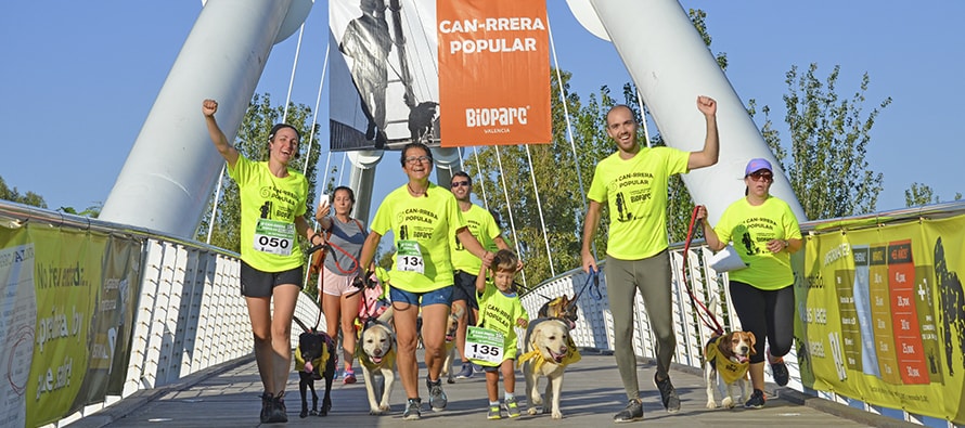 7ª Can-rrera solidaria de BIOPARC Valencia - corre con tu perro